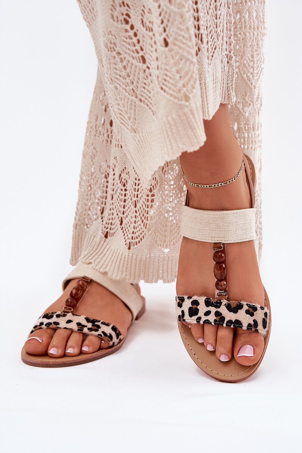 Sandales Albaïa beige | Zachoo