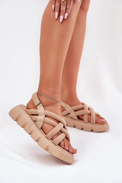 Sandales Kairo Mist beige | Zachoo