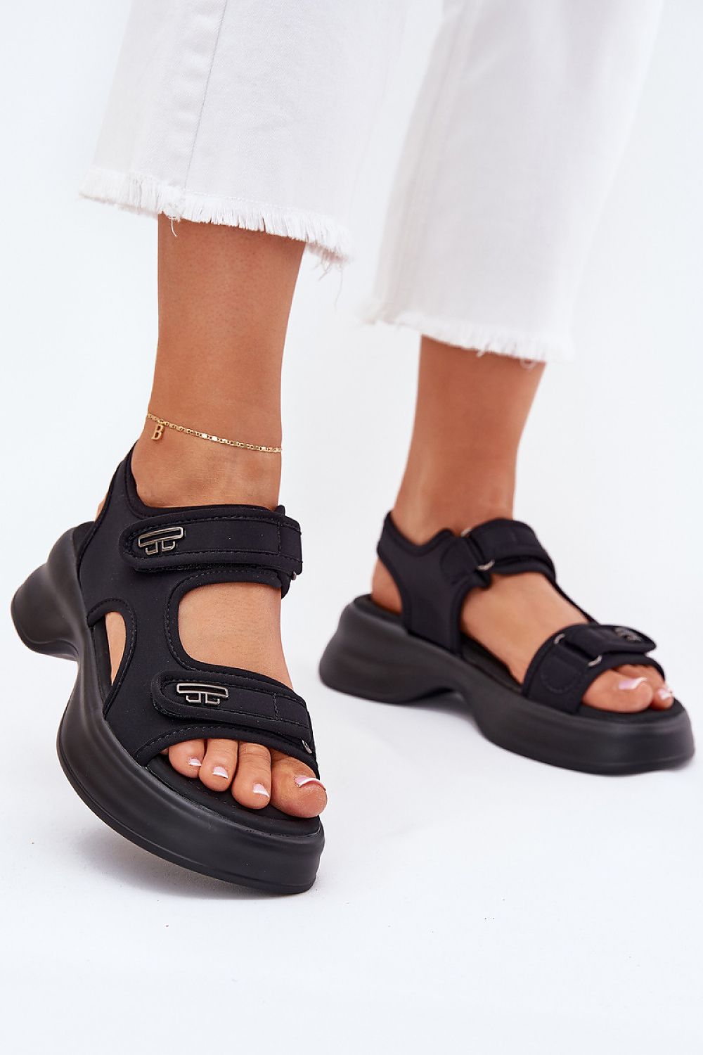 Sandales Landra Flow noir | Zachoo