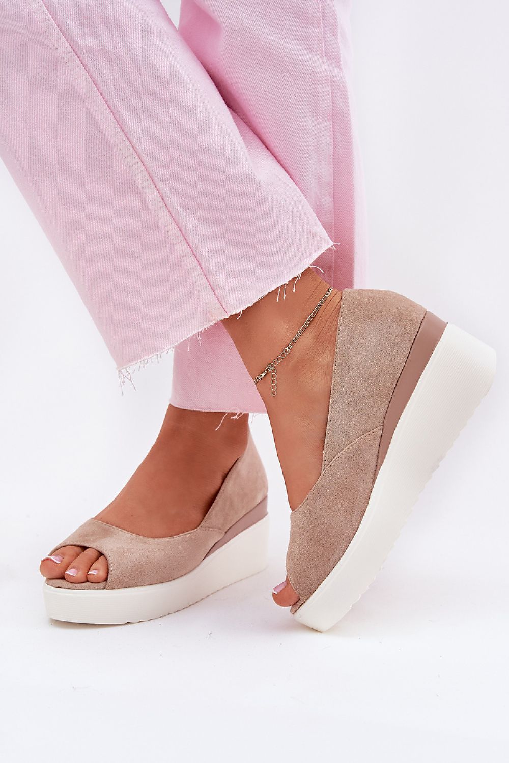 Sandale Cothurnes Noraya Trail beige 2 | Zachoo