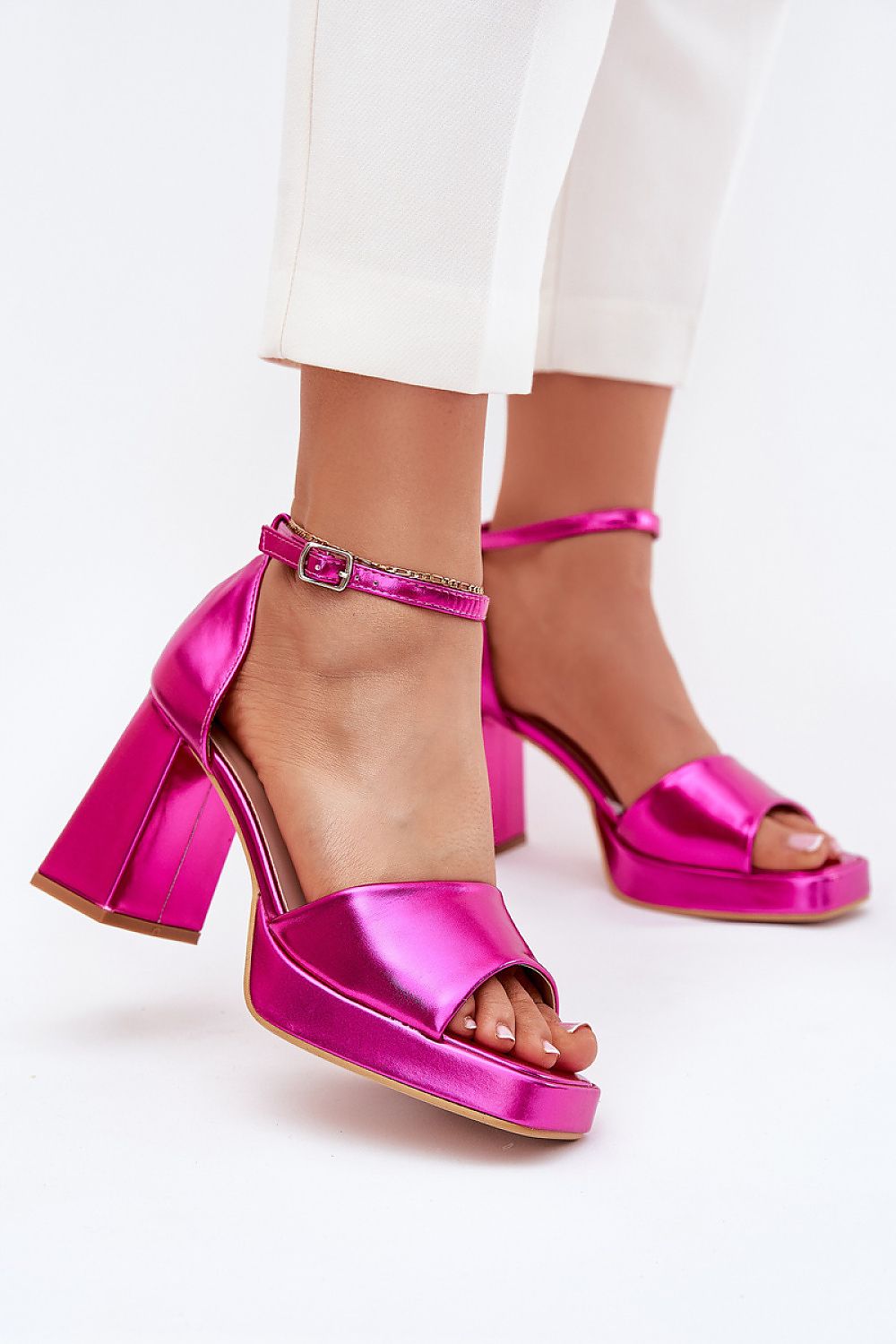 Sandales à talons Averlyn Rise rosé | Zachoo