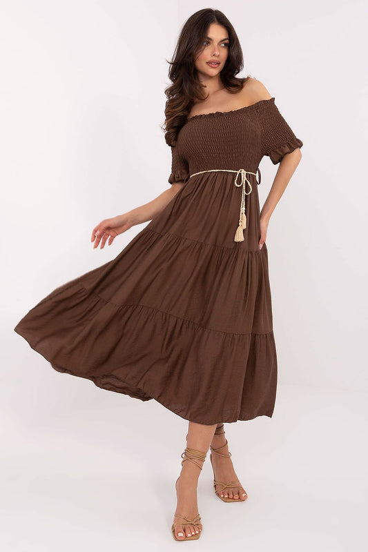 Robe de jour Brume Matinale brun universelle | Zachoo