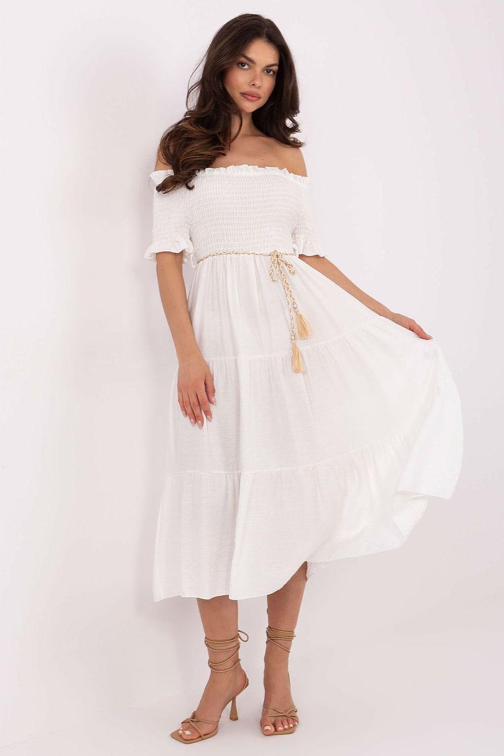 Robe de jour Brume Matinale blanc universelle | Zachoo