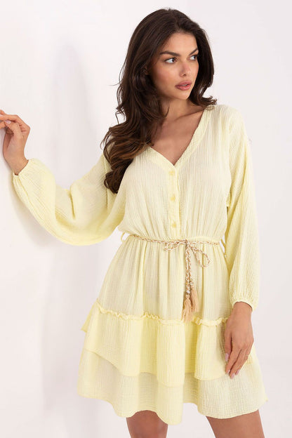 Robe de jour Verantra jaune universelle | Zachoo