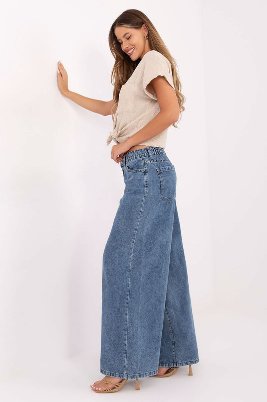 Jean femme droit en coton – Soline | Zachoo