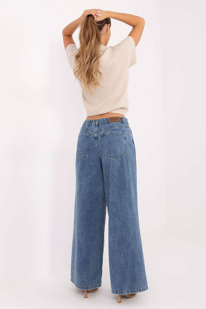 Jean femme droit en coton – Soline | Zachoo