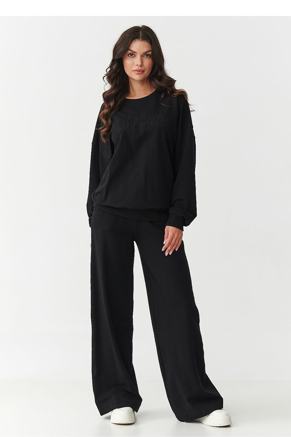 Ensemble femme en coton 2 pièces - Calypso noir | Zachoo