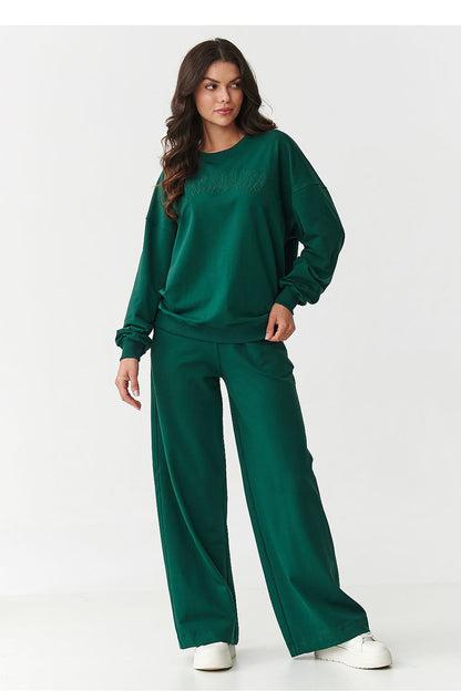 Ensemble femme en coton 2 pièces - Calypso vert | Zachoo