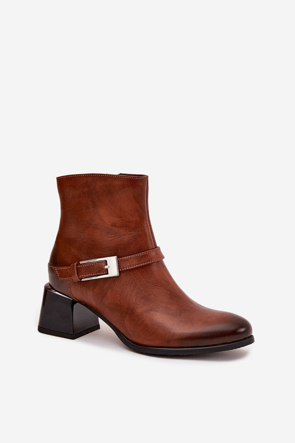 Bottines femme en cuir naturel – Beltoria | Zachoo