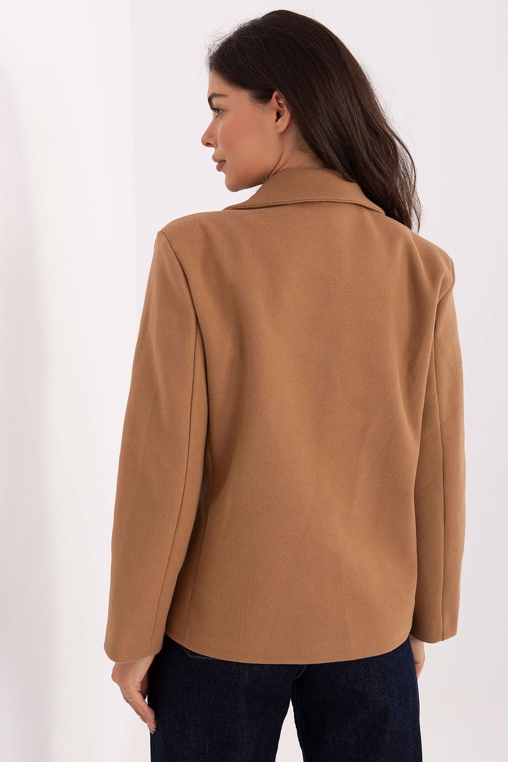 Manteau femme élégant avec revers – Elvoria | Zachoo