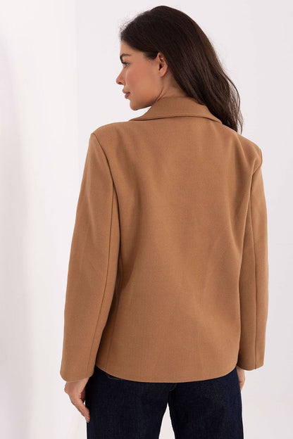 Manteau femme élégant avec revers – Elvoria | Zachoo