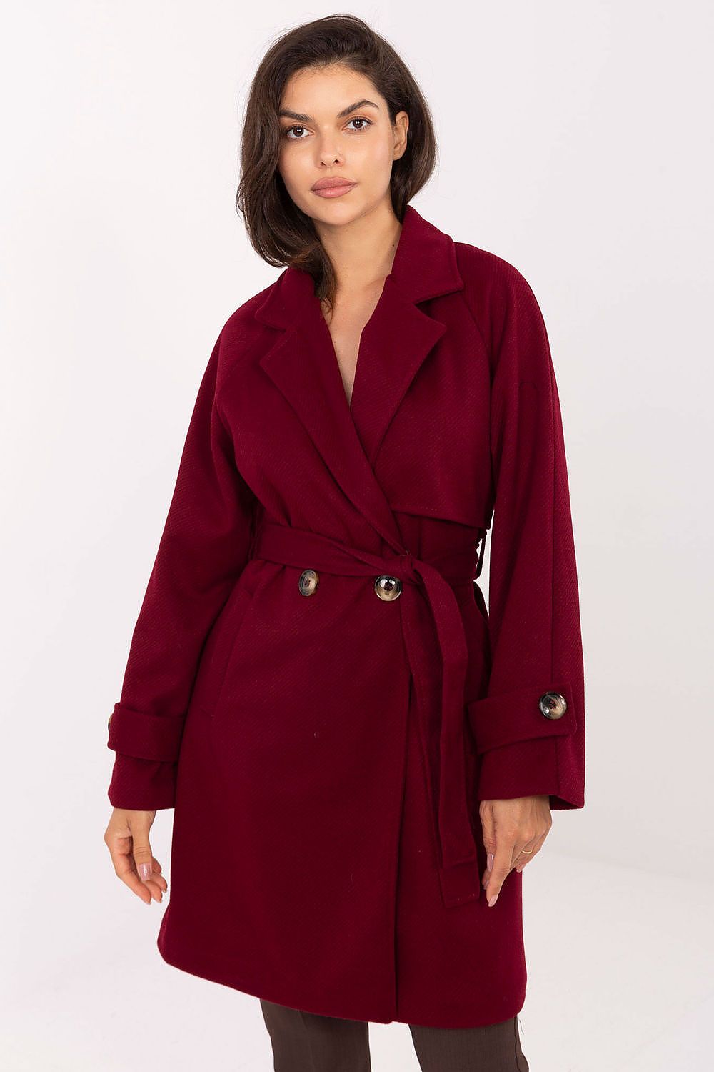 Manteau femme de transition – Aurevia rouge universelle | Zachoo