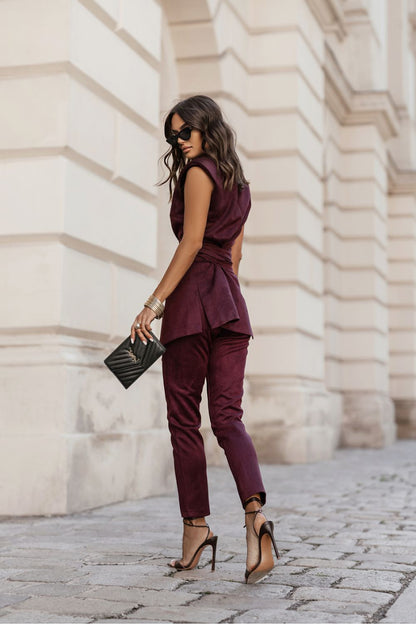 Pantalon cigarette femme - Solance | Zachoo