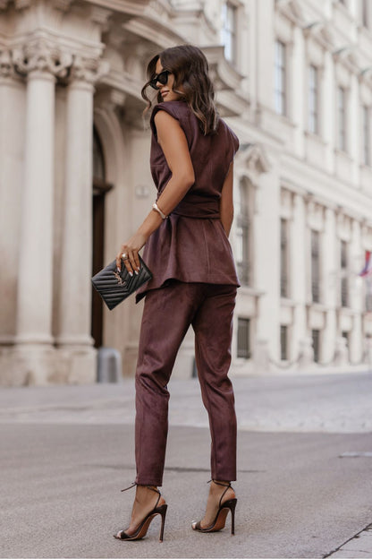 Pantalon cigarette femme - Solance | Zachoo