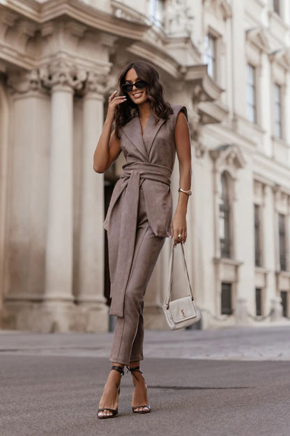 Pantalon cigarette femme - Solance | Zachoo