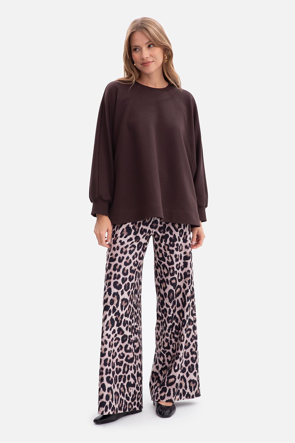 Sweatshirt oversize en coton structuré – Contour | Zachoo