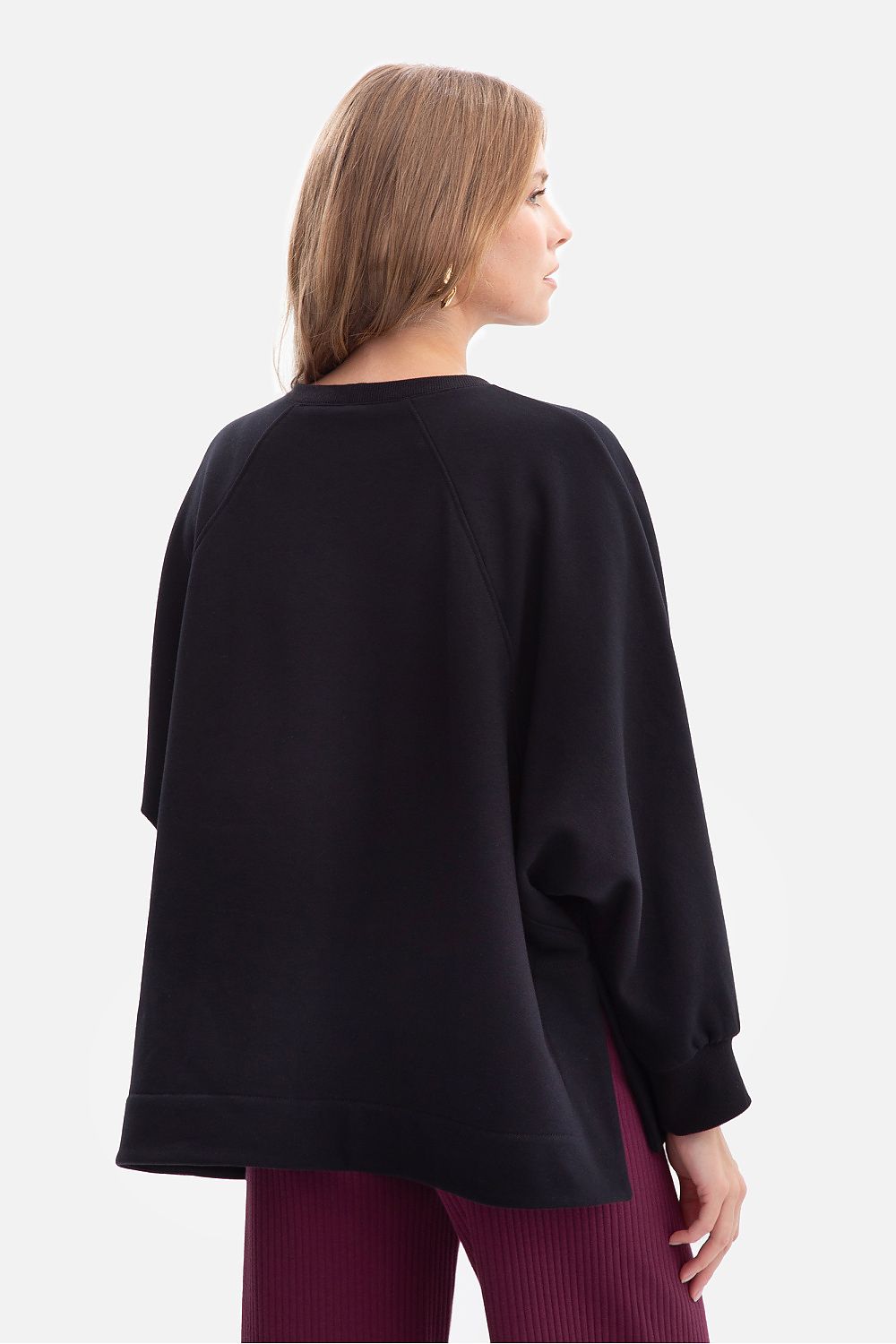 Sweatshirt oversize en coton structuré – Contour | Zachoo