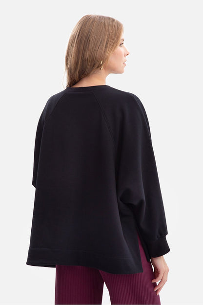 Sweatshirt oversize en coton structuré – Contour | Zachoo