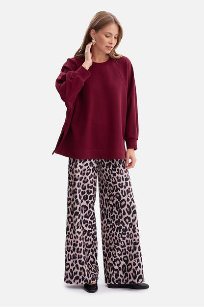 Sweatshirt oversize en coton structuré – Contour | Zachoo