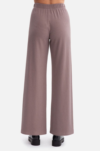 Pantalon côtelé femme en coton - Loden | Zachoo