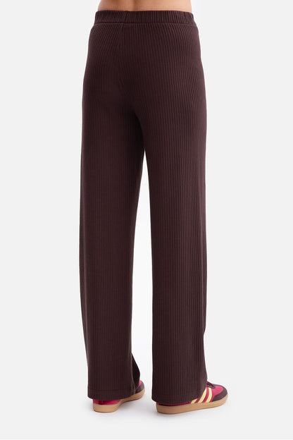 Pantalon côtelé femme en coton - Loden | Zachoo