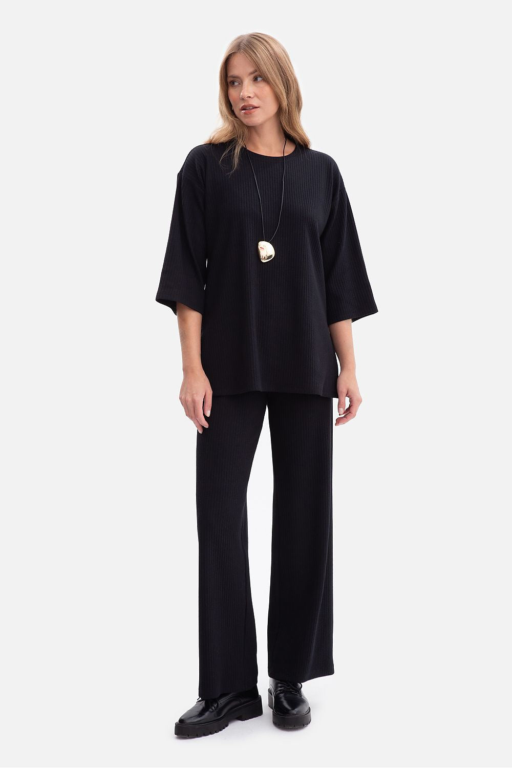 Pantalon côtelé femme en coton - Loden | Zachoo
