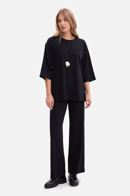 Pantalon côtelé femme en coton - Loden | Zachoo