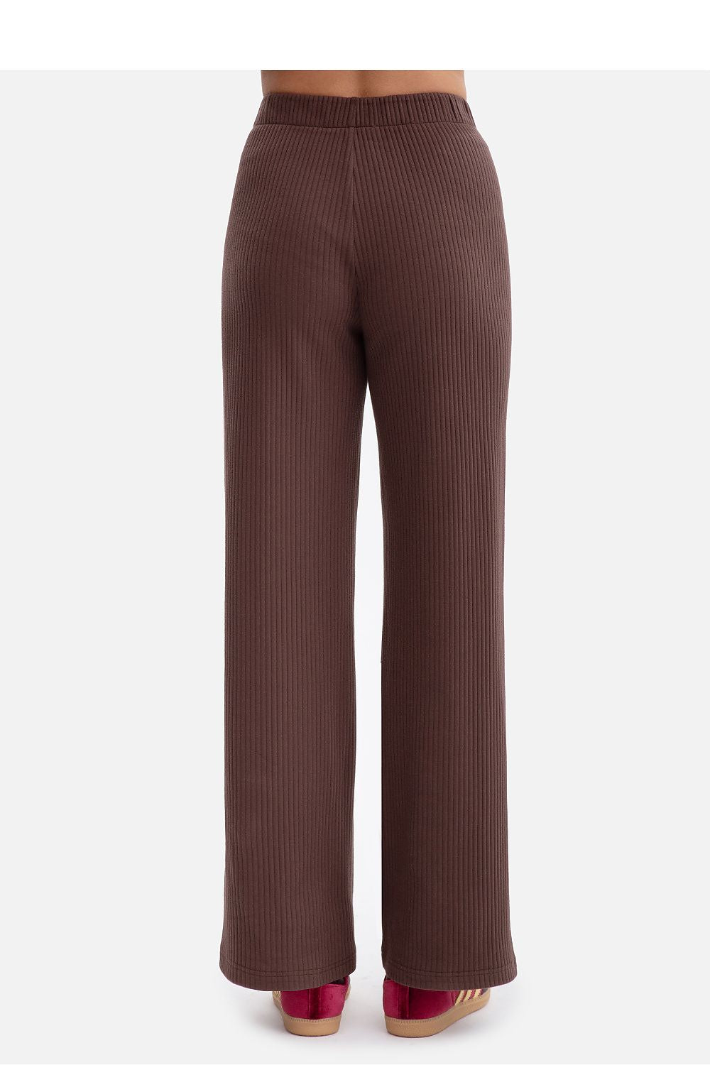 Pantalon côtelé femme en coton - Loden | Zachoo