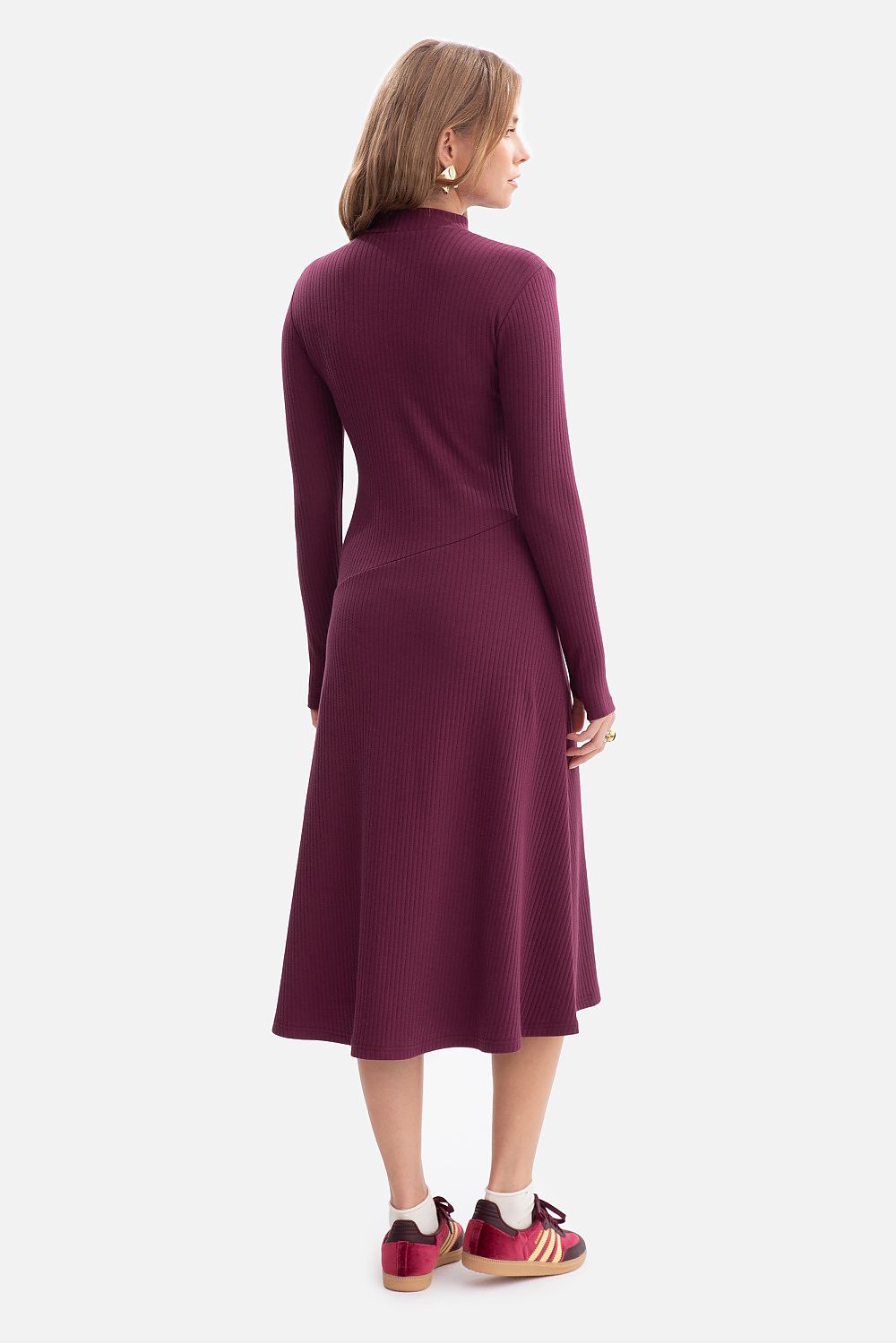 Robe femme en coton côtelé – Inflexion | Zachoo
