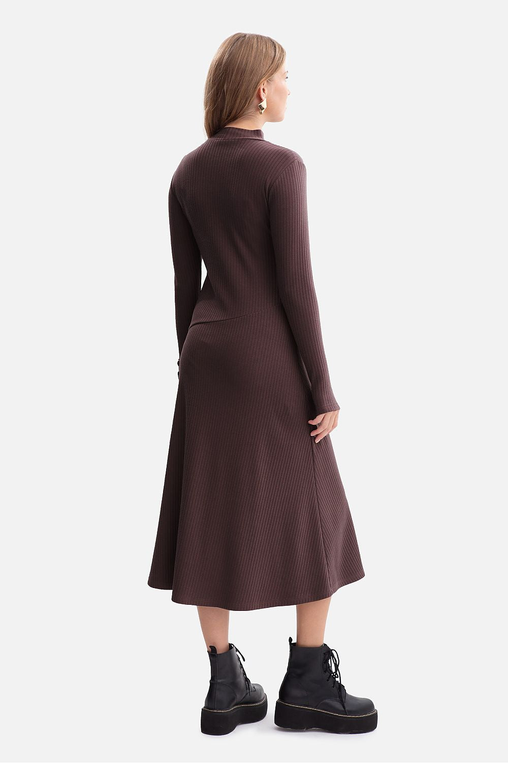 Robe femme en coton côtelé – Inflexion | Zachoo