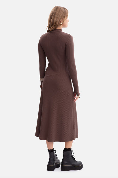 Robe femme en coton côtelé – Inflexion | Zachoo