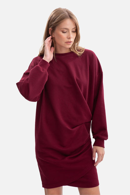 Robe de jour en coton doux femme – Élan rouge | Zachoo