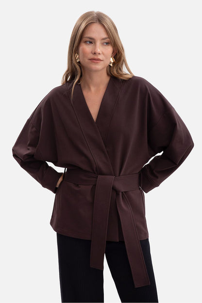 Sweatshirt femme ceinturé - Éclipse | Zachoo