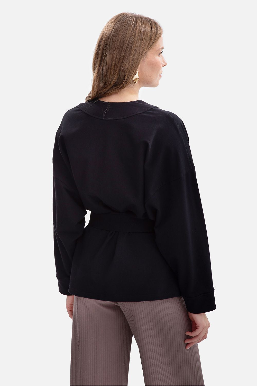 Sweatshirt femme ceinturé - Éclipse | Zachoo
