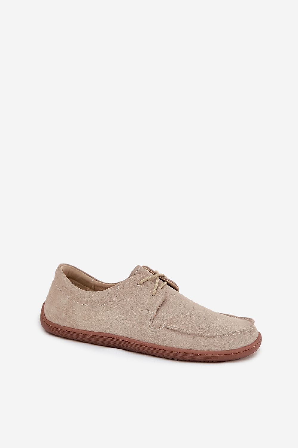 Chaussures basses femme en daim naturel – Barellia | Zachoo
