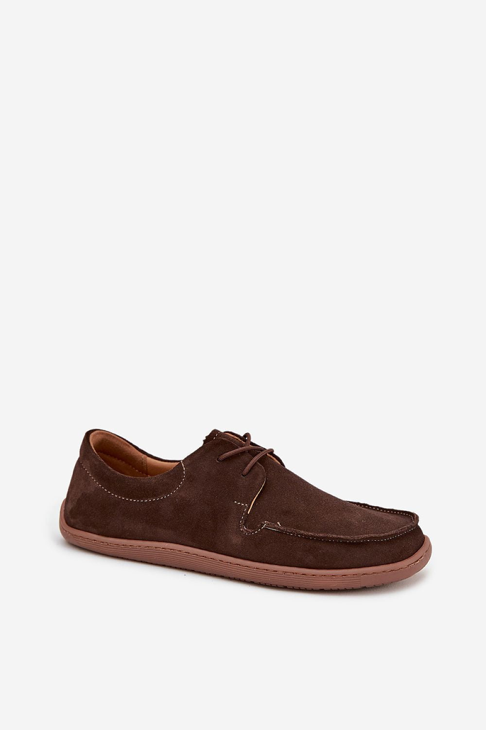 Chaussures basses femme en daim naturel – Barellia | Zachoo