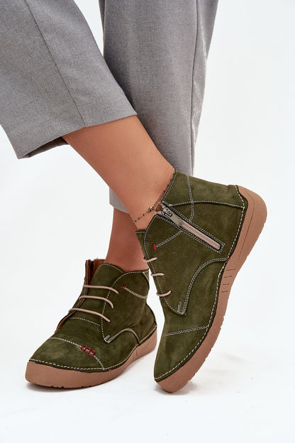 Chaussures basses femme en cuir naturel – Arteliana | Zachoo