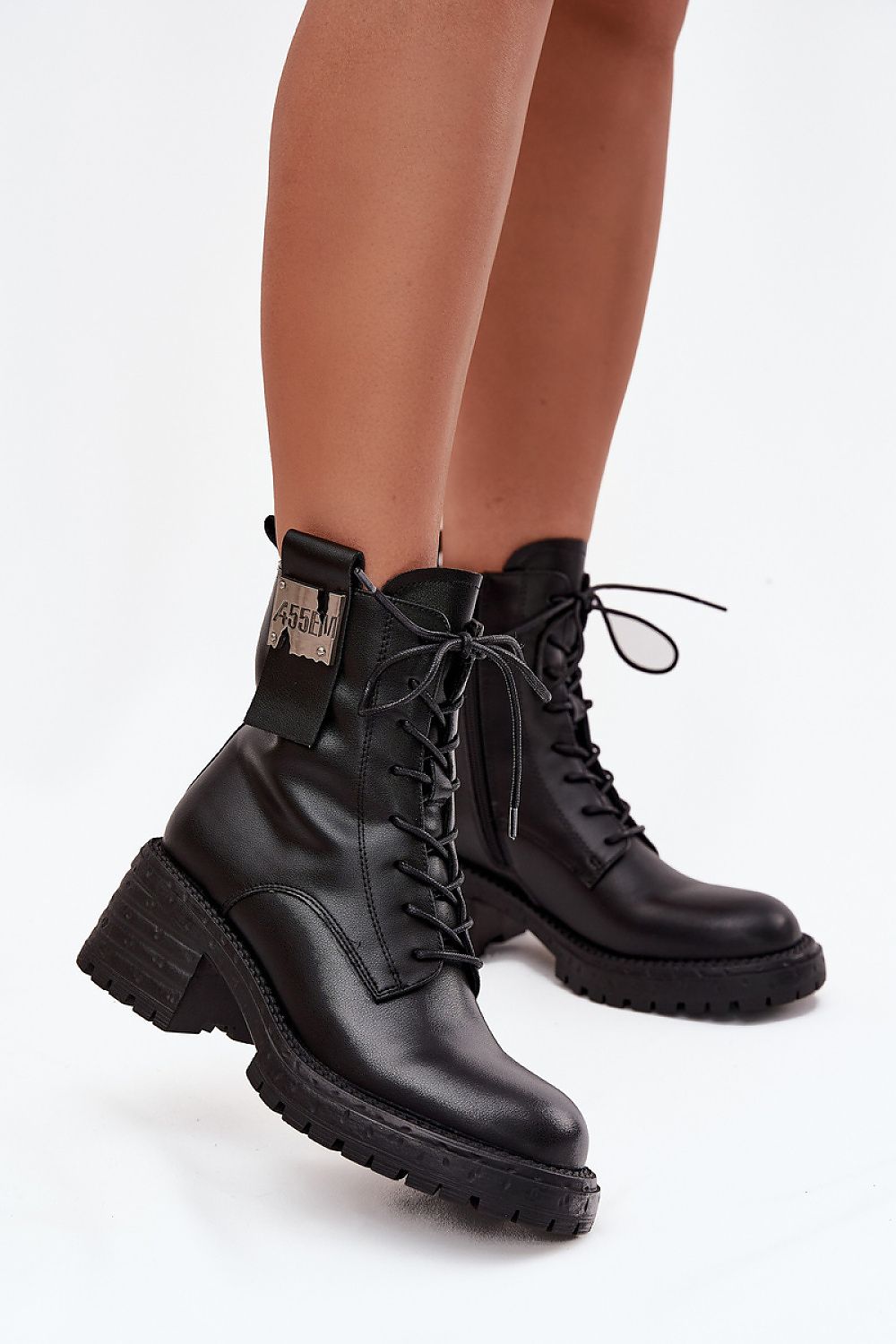 Bottines femme en cuir naturel – Artessia noir | Zachoo