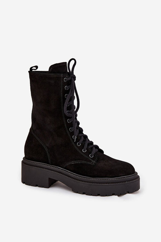 Bottines femme en daim naturel – Workelia | Zachoo