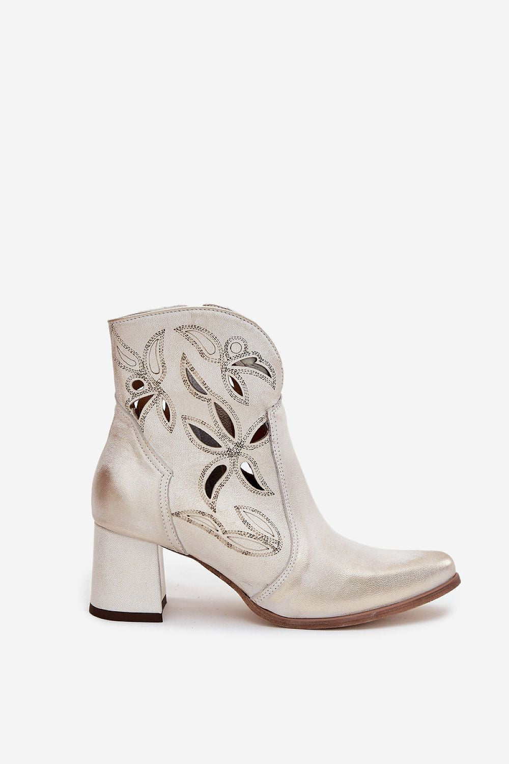 Bottes femme en cuir naturel – Ajouria | Zachoo