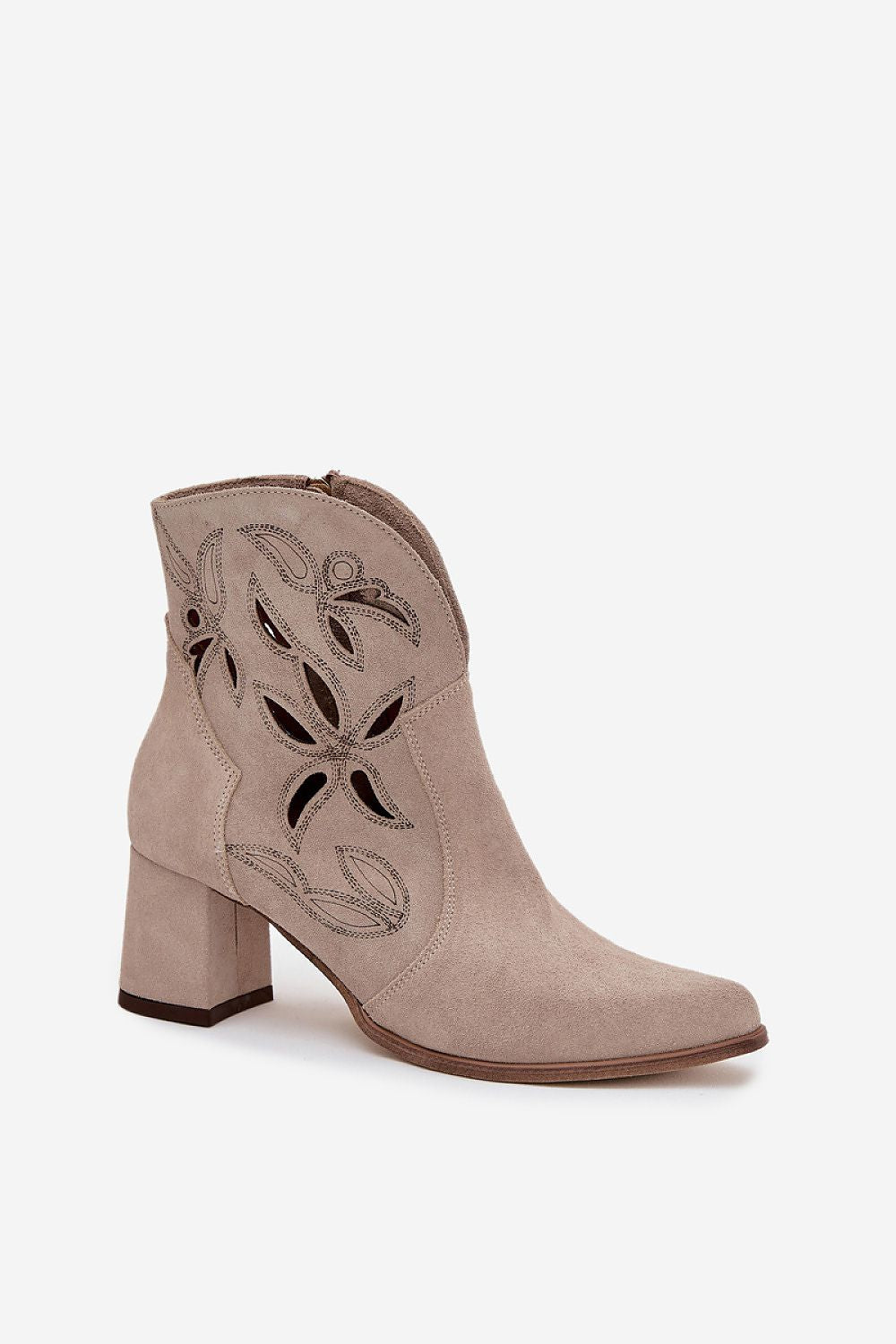 Bottes femme en cuir naturel – Ajouria | Zachoo