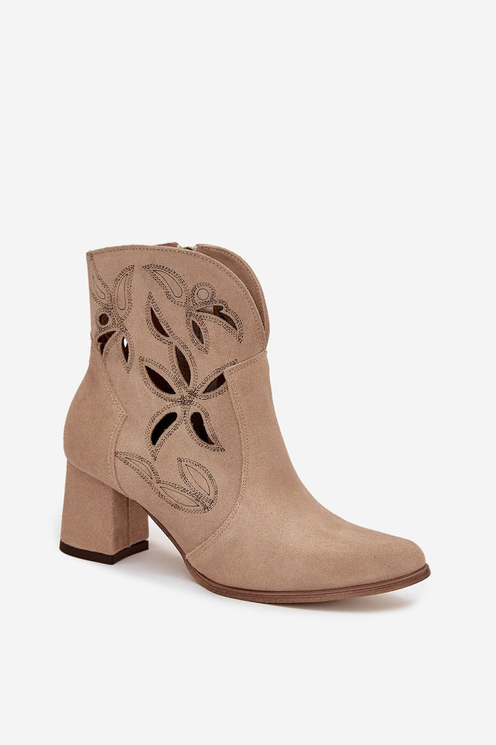 Bottes femme en cuir naturel – Ajouria | Zachoo