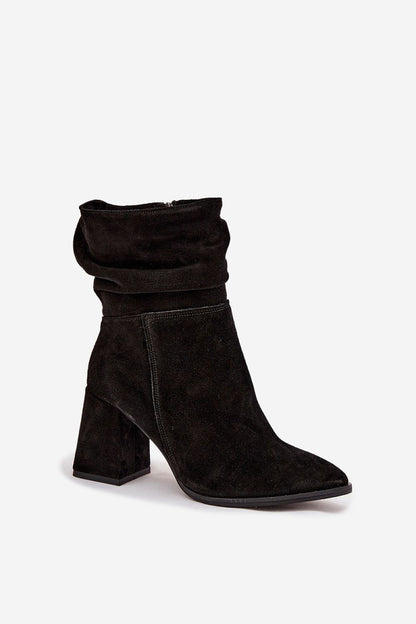 Bottines femme en daim naturel – Amandoria | Zachoo