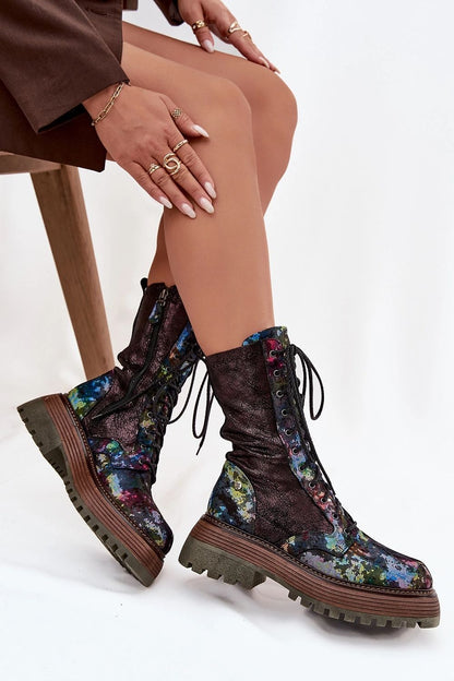 Bottes femme en cuir naturel – Macelvia | Zachoo