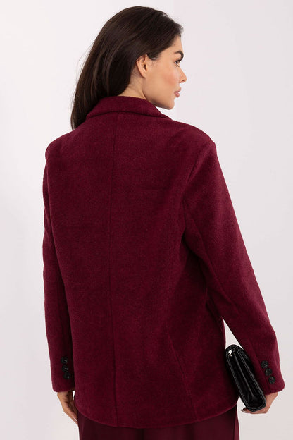 Manteau femme élégant en boucle – Liora | Zachoo