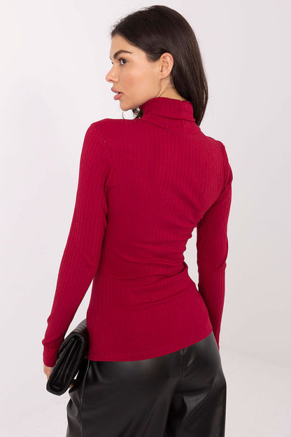 Col roulé femme en coton rayé – Liora | Zachoo