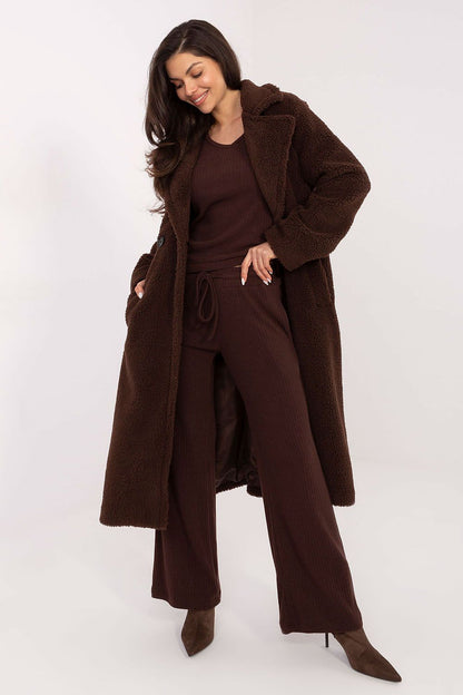 Manteau femme avec ceinture – Moutoria | Zachoo