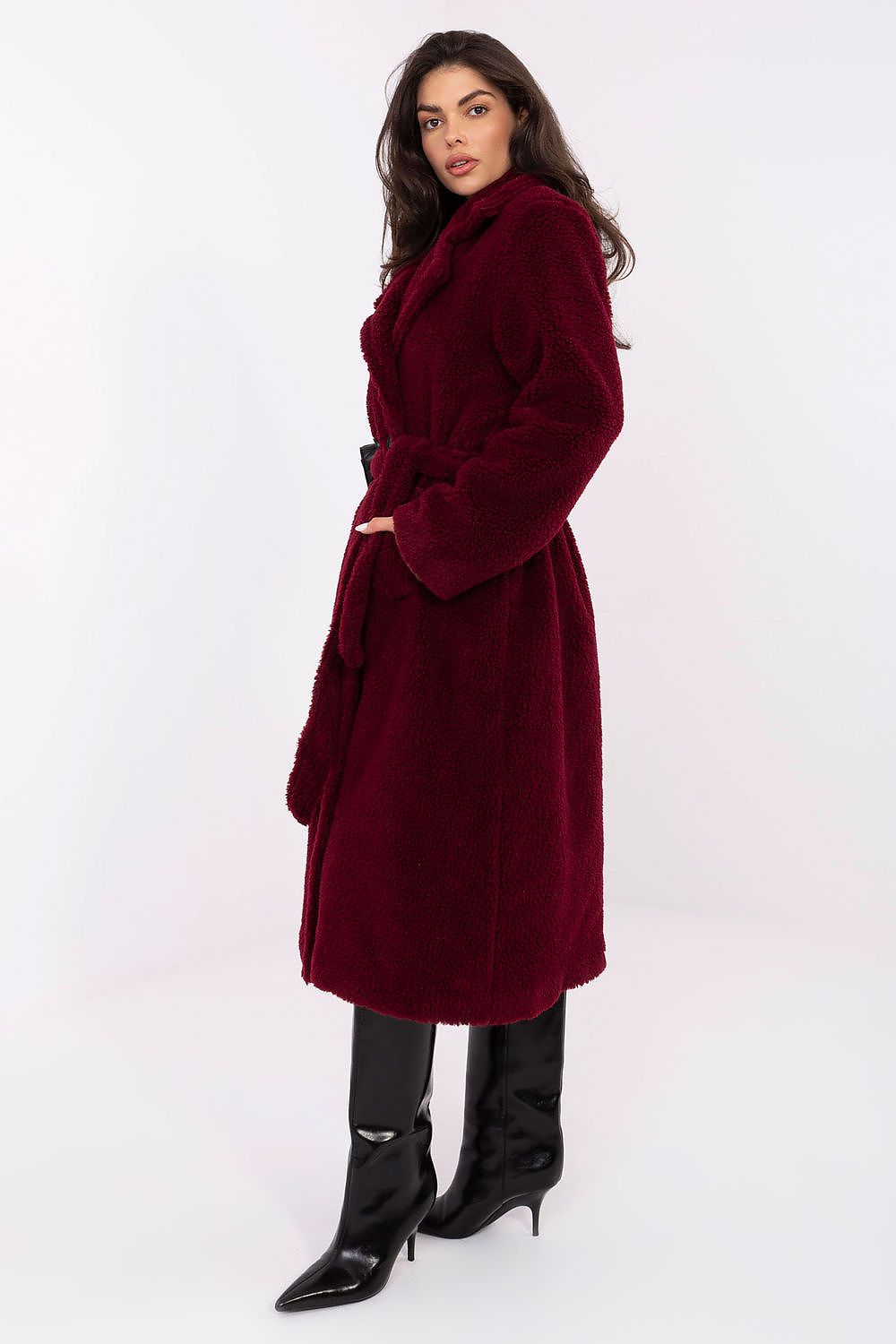 Manteau femme avec ceinture – Moutoria | Zachoo