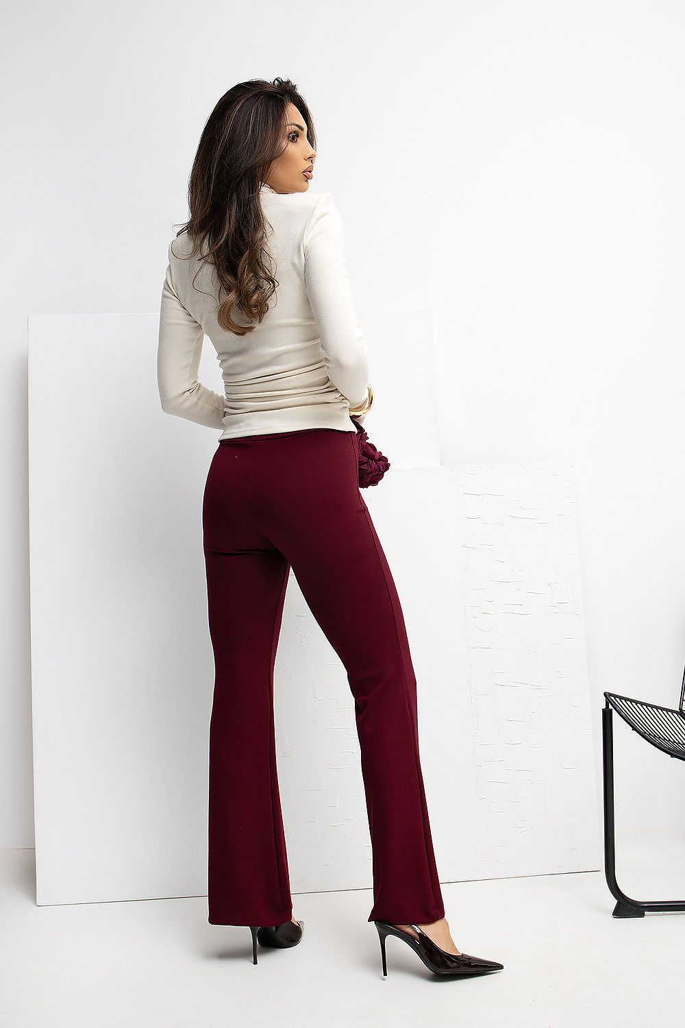 Pantalon femme palazzo doux – Mellovya | Zachoo