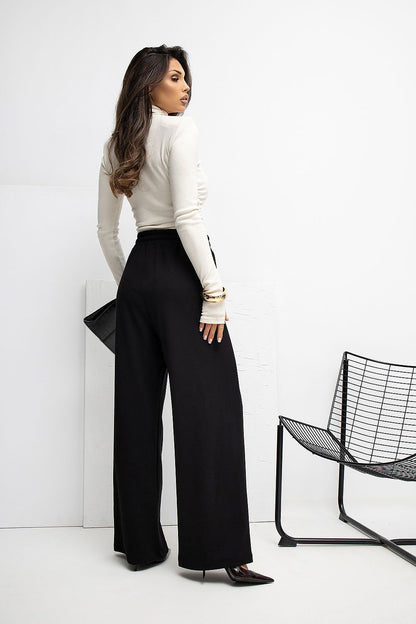 Pantalon femme palazzo jogging en viscose – Lyra | Zachoo